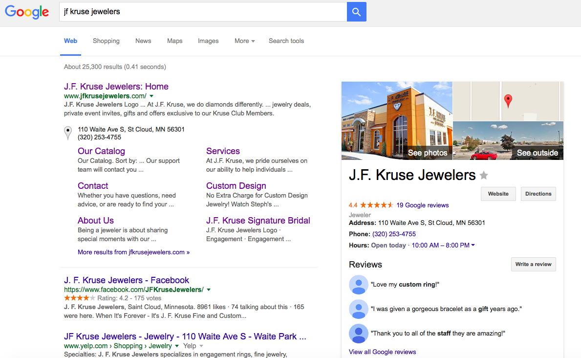 How Google Uses Your Company Listing